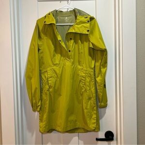 Sierra Designs Women's Elite Cagoule Women’s Size X Smal Yellow Green Waterproof